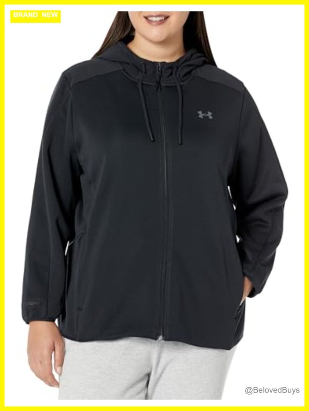 Under Armour Essential Swacket Water Repellent Wind Resistant Hooded Jacket